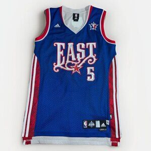 VTG 2008 Kevin Garnet NBA East All Star #5 Basketball Jersey SZ M Adidas Celtics